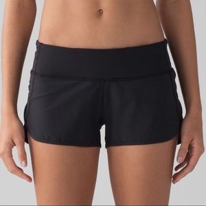 Lululemon Black Speed Up Shorts